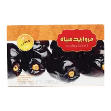 خرمای مضافتی 600 گرمی مروارید سیاه بم