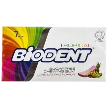 آدامس بدون شکر استوایی 7 عددی بایودنت