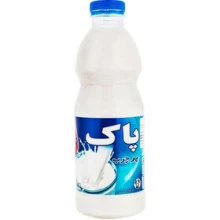 شیرپاستوریزه بطری پرچرب پاک 1 لیتری