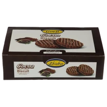 بیسکویت پذیرایی کرمدار کاکائو گرجی390گرم