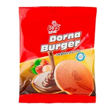 پن کیک با مغزی کرم کاکائویی 40 گرمی درنا