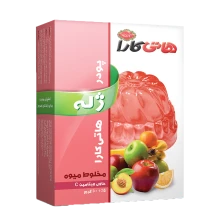پودر ژله چند میوه هاتی کارا   100 گرمی