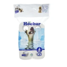 دستمال توالت 6 رول هوبار