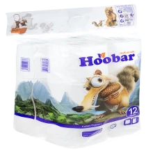 دستمال توالت 12 رول هوبار