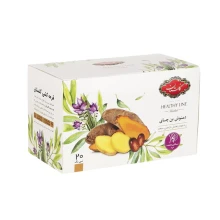 دمنوش بن چای(زردچوبه) گلستان20عددی