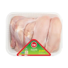 ران و سینه مرغ بی پوست پویا 1800 گرمی