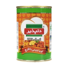 کنسرو لوبیا و قارچ دلپذیر 420 گرم