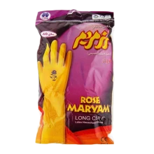 دستکش ظرفشویی بلند سایز متوسط رزمریم