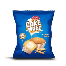 کیک ساده کرم خامه 52 گرمی مزمز