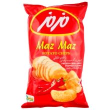 چیپس فلفلی متوسط 60 گرم مزمز