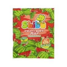 سافت جلی آبمیوه ای هندوانه شیبا 90 گرمی