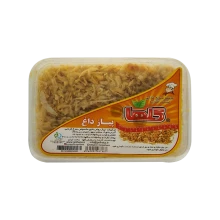 پیاز داغ خشک ظرف پلاستیکی 150 گرمی گلها