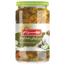 ترشی مخلوط لیته 660 گرمی مهرام