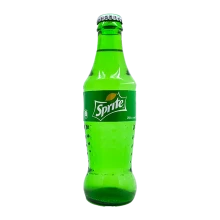 نوشابه لیمویی 250 سی سی شیشه اسپرایت