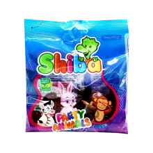 پاستیل حیوانات 65 گرمی شیبا