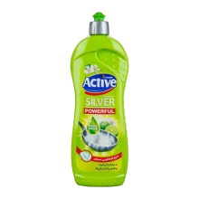 مایع ظرفشویی گلیسیرینه سبز 750 گرم اکتیو