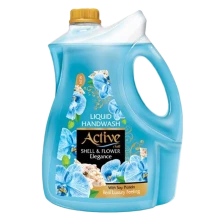 مایع دستشویی صدفی آبی 3750 گرمی اکتیو