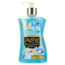 مایع دستشویی صدفی آبی 450 گرمی اکتیو