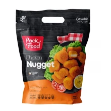 ناگت مرغ 70%منجمد 1کیلویی پک فود